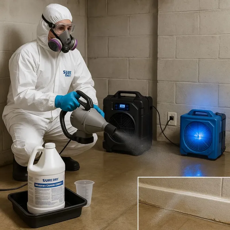 Sanitization and Odor Removal process in Boyertown, PA
