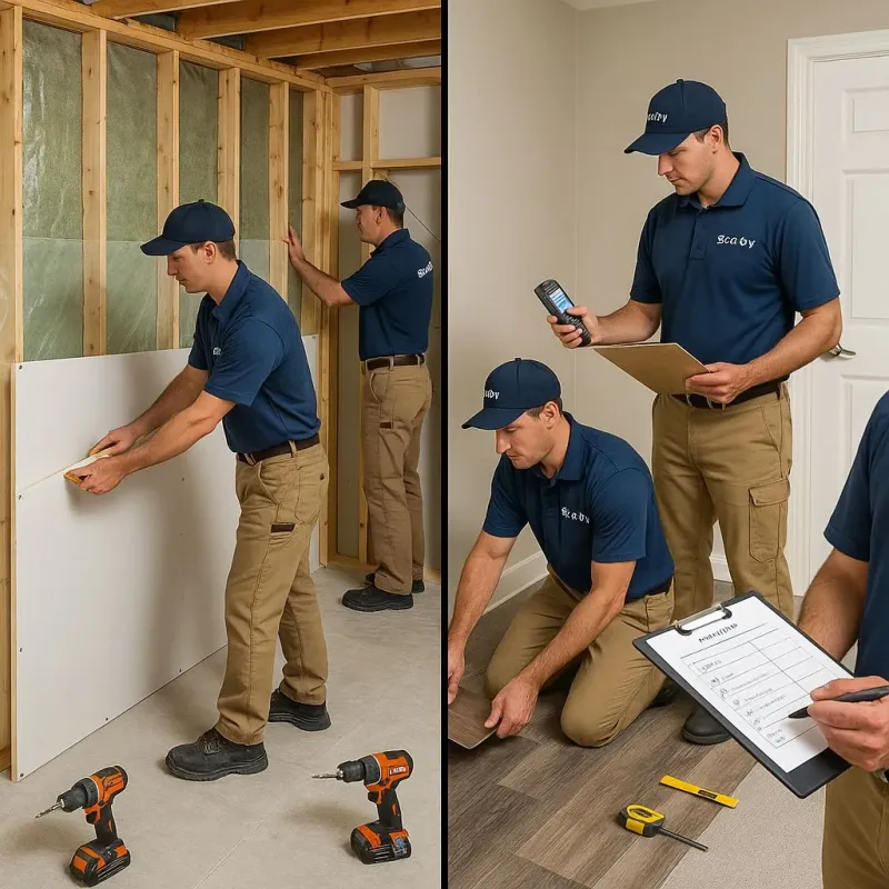 Repairs and Reconstruction process in Boyertown, PA