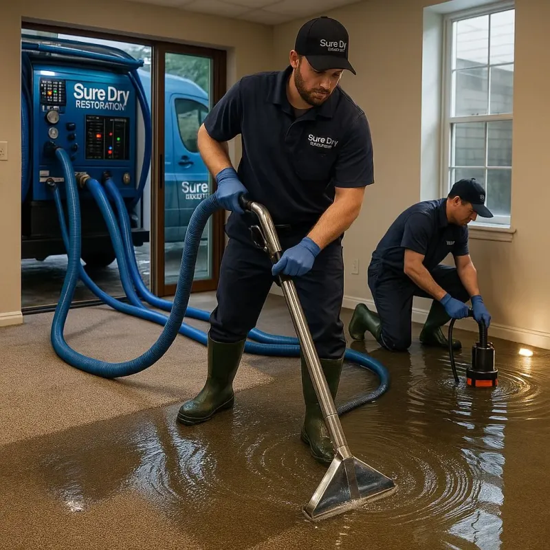 Water Extraction and Removal process in Boyertown, PA